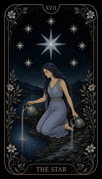 Tarotkarte Der Stern